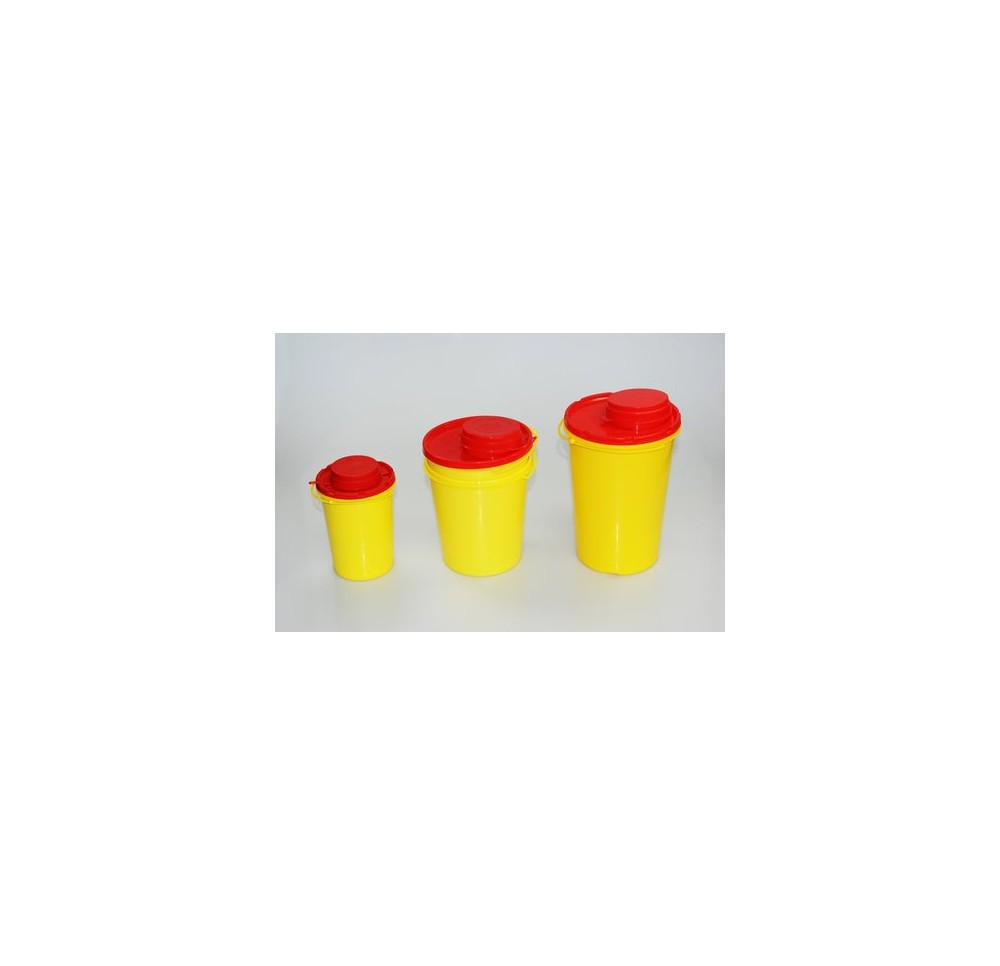 AMPRI box pour canules 1.5l jaune/rouge 100 pce