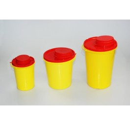 AMPRI box pour canules 2l jaune/rouge