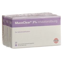 PARI MucoClear 3 % NaCl solut inhalat 60 amp 4 ml