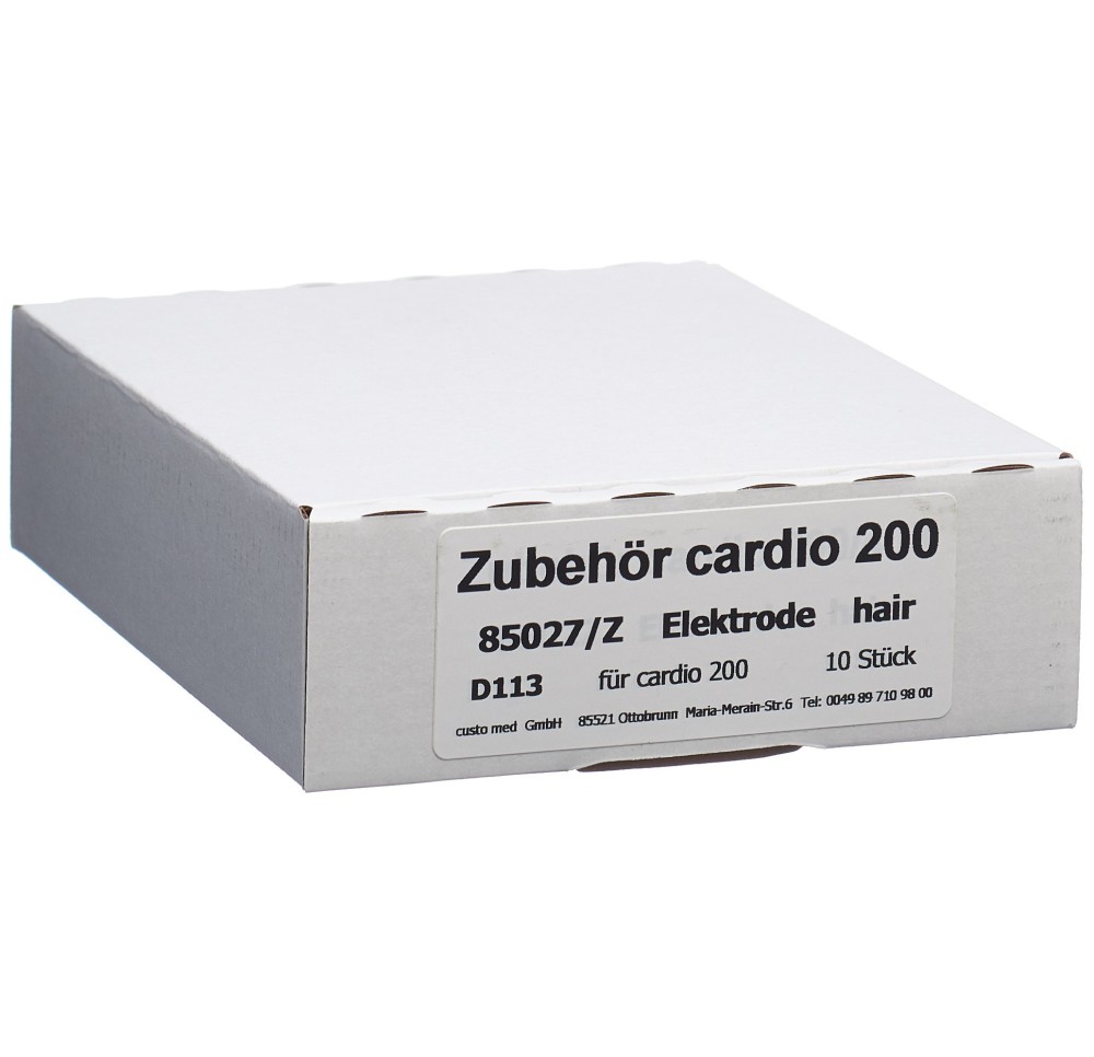 CUSTO MED électr vent chev cardio 200/400 10 pce