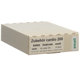CUSTO MED électr vent petite cardio 200/400 10 pce