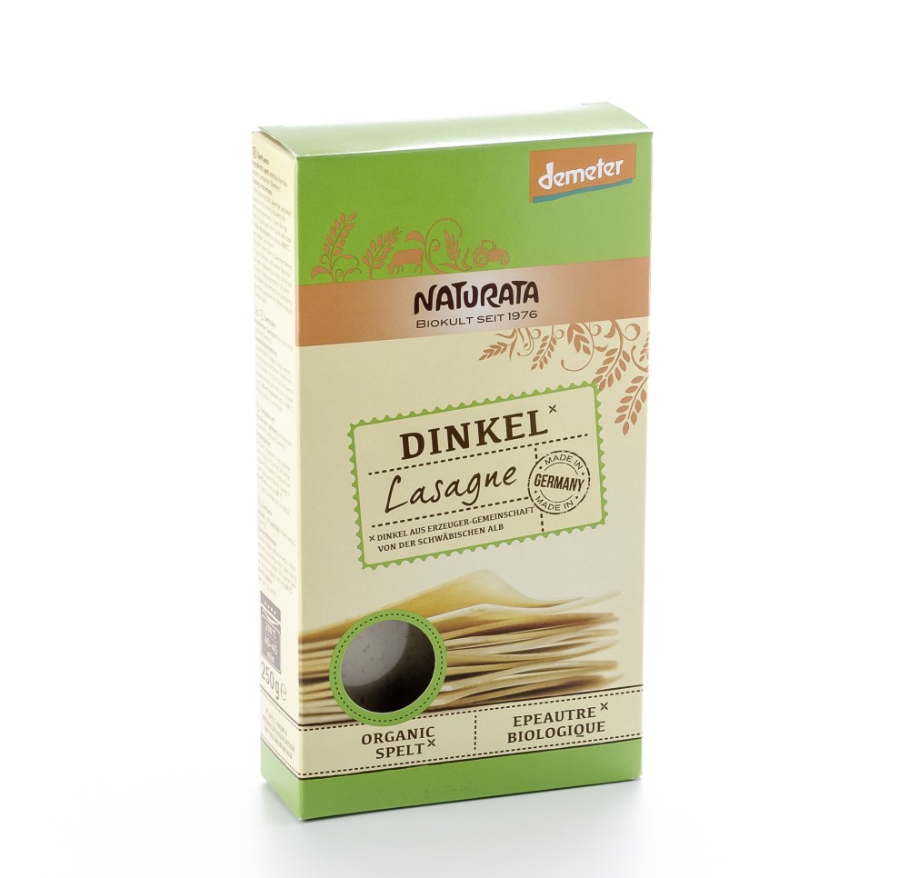 NATURATA lasagne épeautre claire 250 g