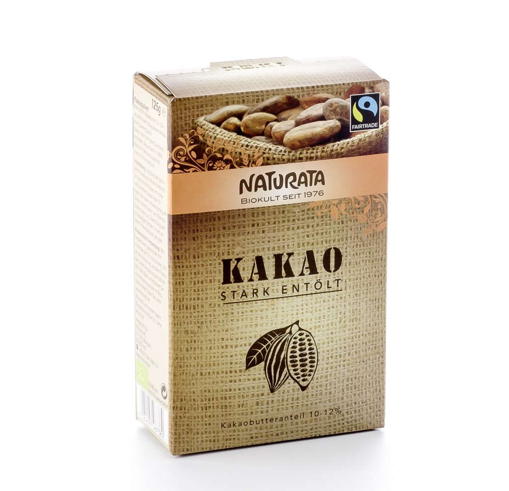 NATURATA cacao fortement dégraissé 125 g