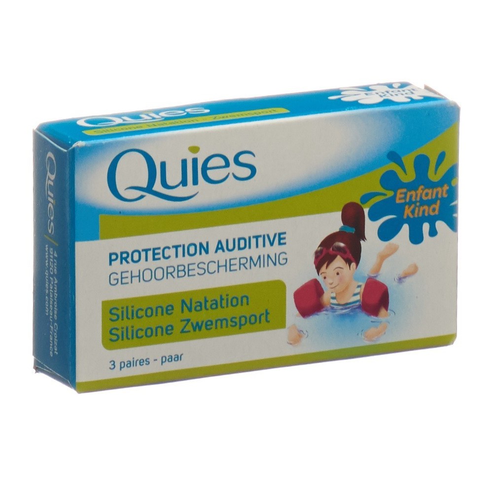 QUIES tampons silicone enfants 3 paire