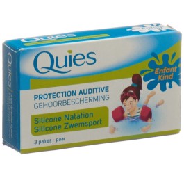 QUIES tampons silicone enfants 3 paire