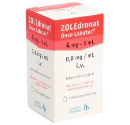 ZOLEDRONAT Onco Labatec 4 mg/5ml flac 5 ml