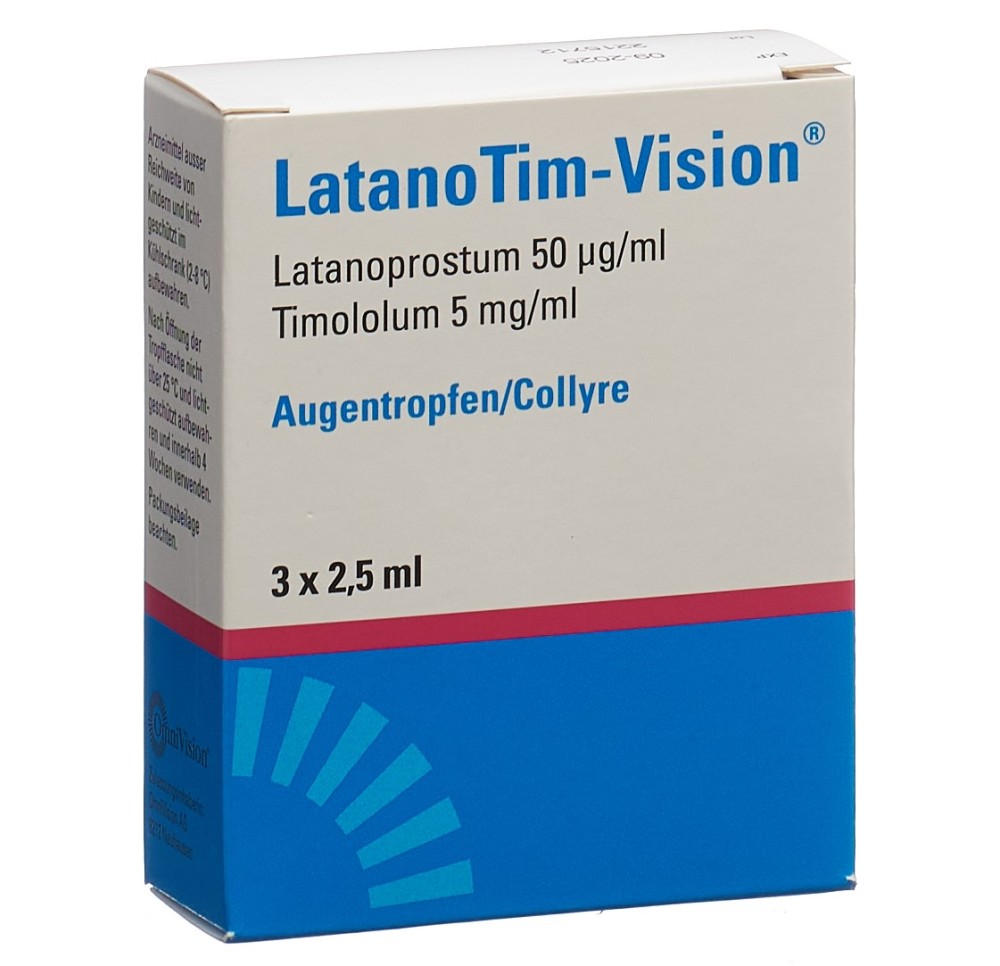 LATANOTIM-VISION gtt opht 3 fl 2.5 ml LATANOTIM-VISION gtt opht 3 fl 2.5 ml