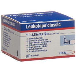 LEUKOTAPE classic bande adhésive 10mx3.75cm noir
