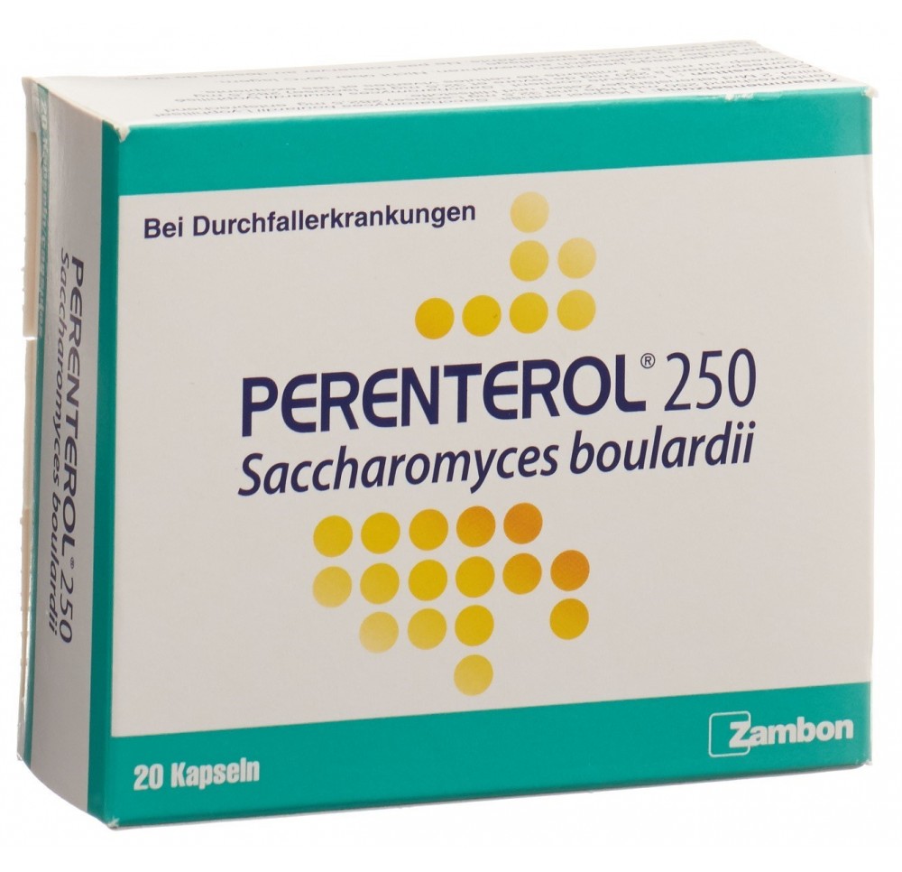 Perenterol caps 250 mg 10 x 20 pce