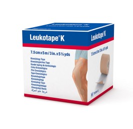 LEUKOTAPE K bande tap kinésio 5mx7.5cm chair