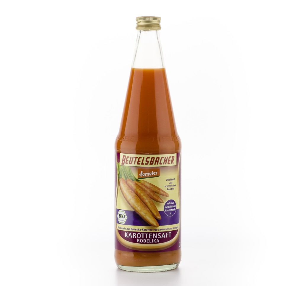 BEUTELSBACHER jus de carotte Rodelika fl 0.7 lt BEUTELSBACHER jus de carotte Rodelika fl 0.7 lt