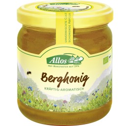 ALLOS miel de montagne verre 500 g