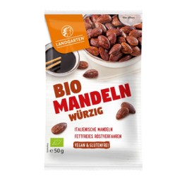 LANDGARTEN amandes épicées bio sans glut veg 50 g