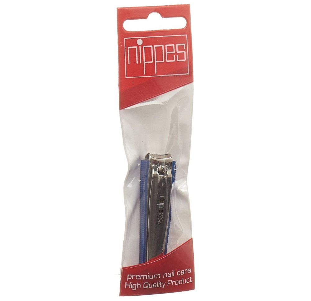 NIPPES Coupe à ongles petit av récipient nickel