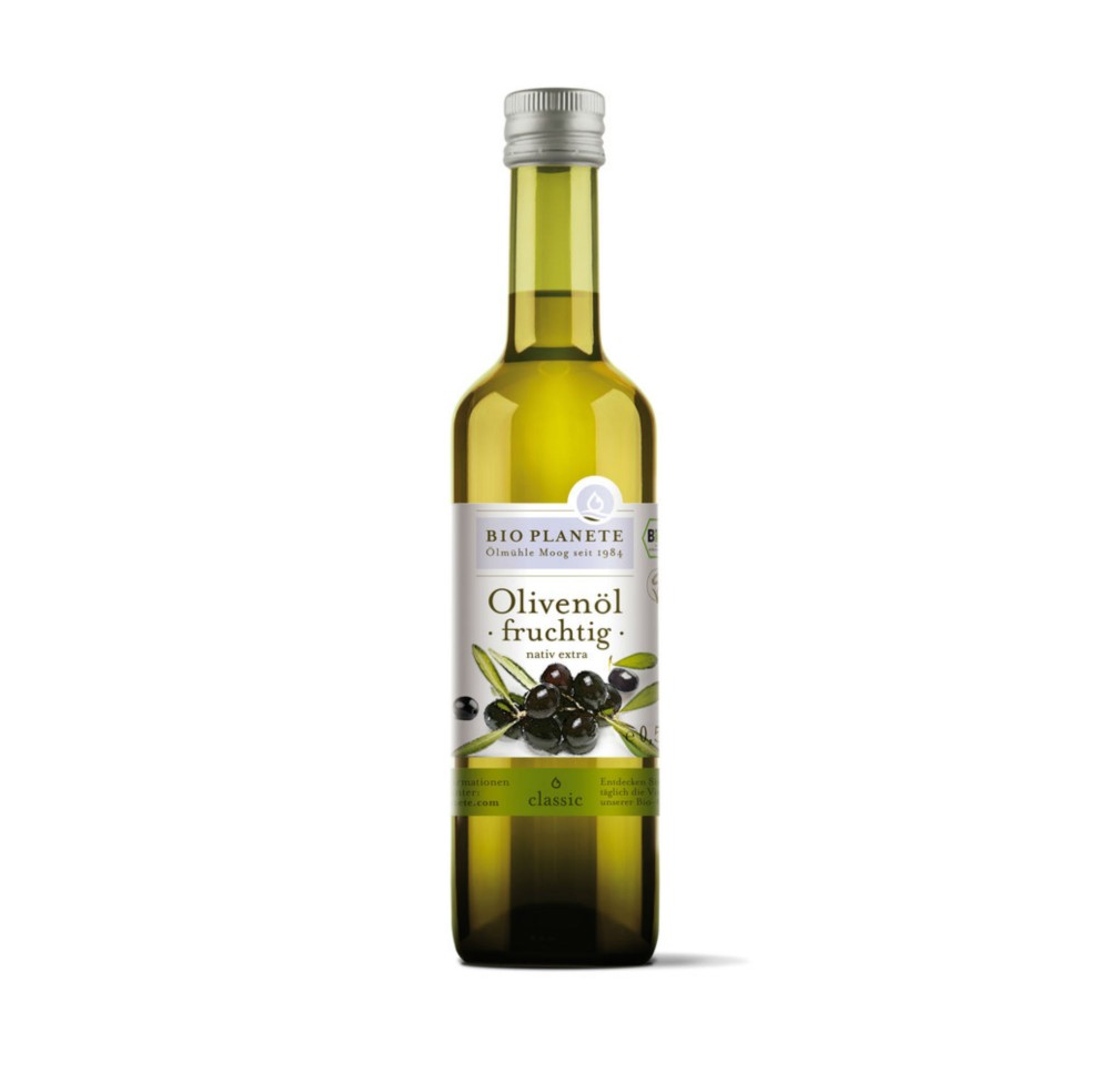 BIO PLANETE huile d'o vier ex fruitée fl 0.5 lt BIO PLANETE huile d'o vier ex fruitée fl 0.5 lt