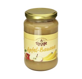 BAUCKHOF purée pomme-banane n sucrée verre 360 g