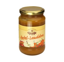 BAUCKHOF purée pommes-argousier verre 360 g