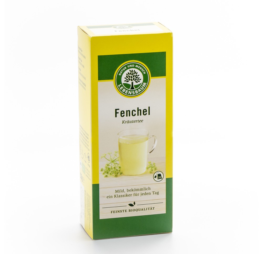 LEBENSBAUM thé fenouil 20 sach 2.5 g LEBENSBAUM thé fenouil 20 sach 2.5 g