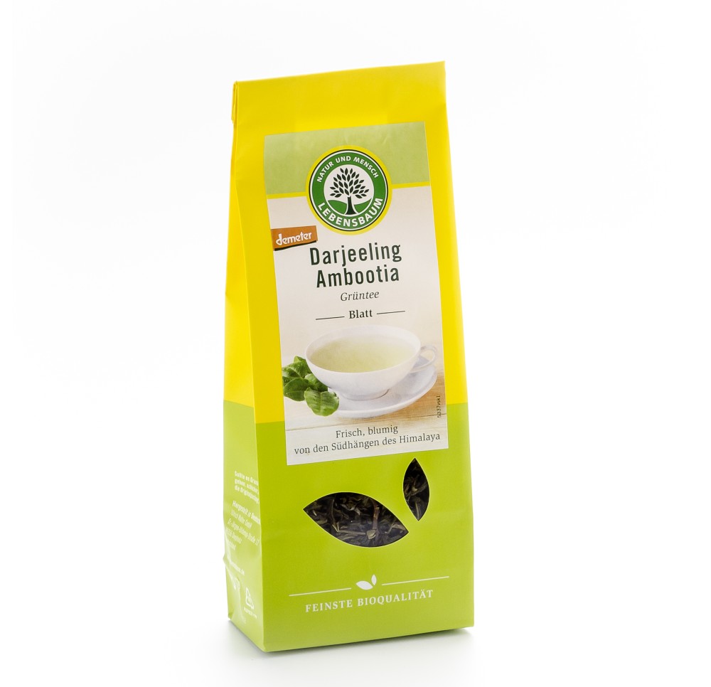 LEBENSBAUM thé vert darjeelingen sach 50 g LEBENSBAUM thé vert darjeelingen sach 50 g