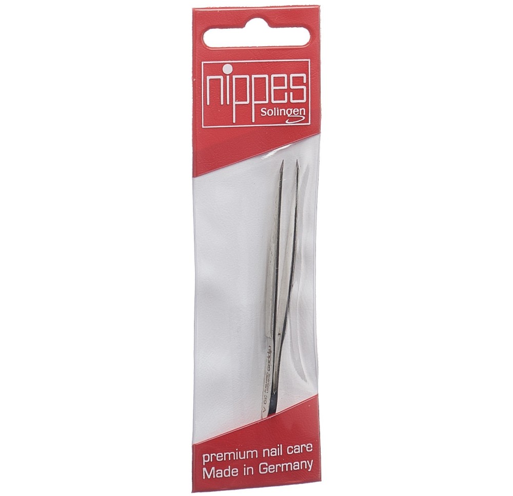 NIPPES Pincette 8cm pointue nickelé NIPPES Pincette 8cm pointue nickelé