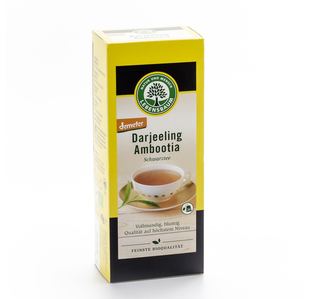 LEBENSBAUM thé noir darjeelingen 20 sach 2 g LEBENSBAUM thé noir darjeelingen 20 sach 2 g