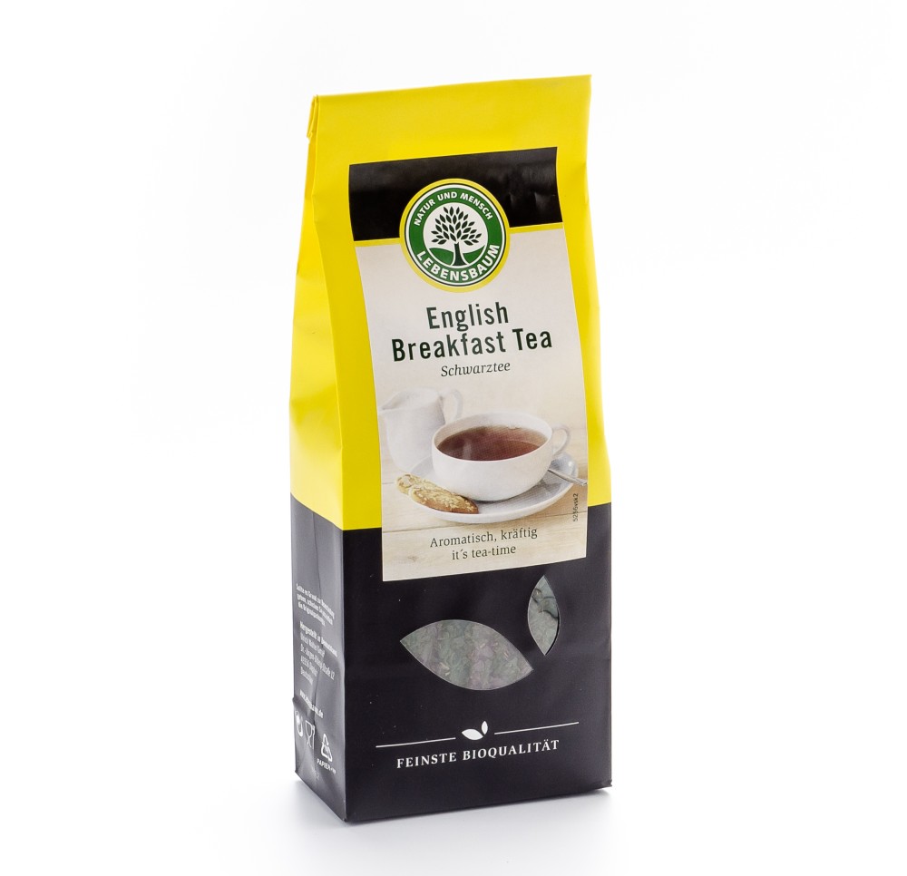 LEBENSBAUM thé noir english breakfeast sach 100 g LEBENSBAUM thé noir english breakfeast sach 100 g
