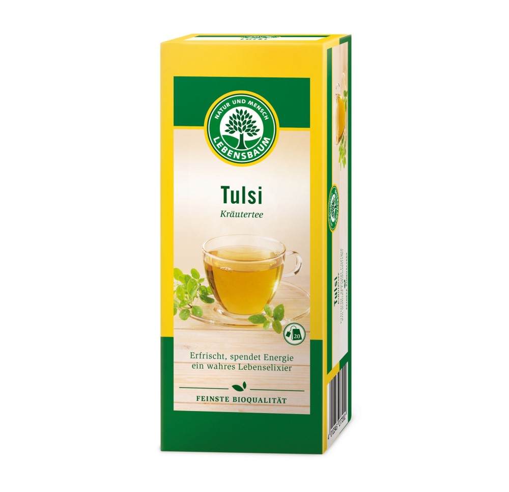 LEBENSBAUM tulsi-tea basilic indien 20 sach 1.5 g LEBENSBAUM tulsi-tea basilic indien 20 sach 1.5 g