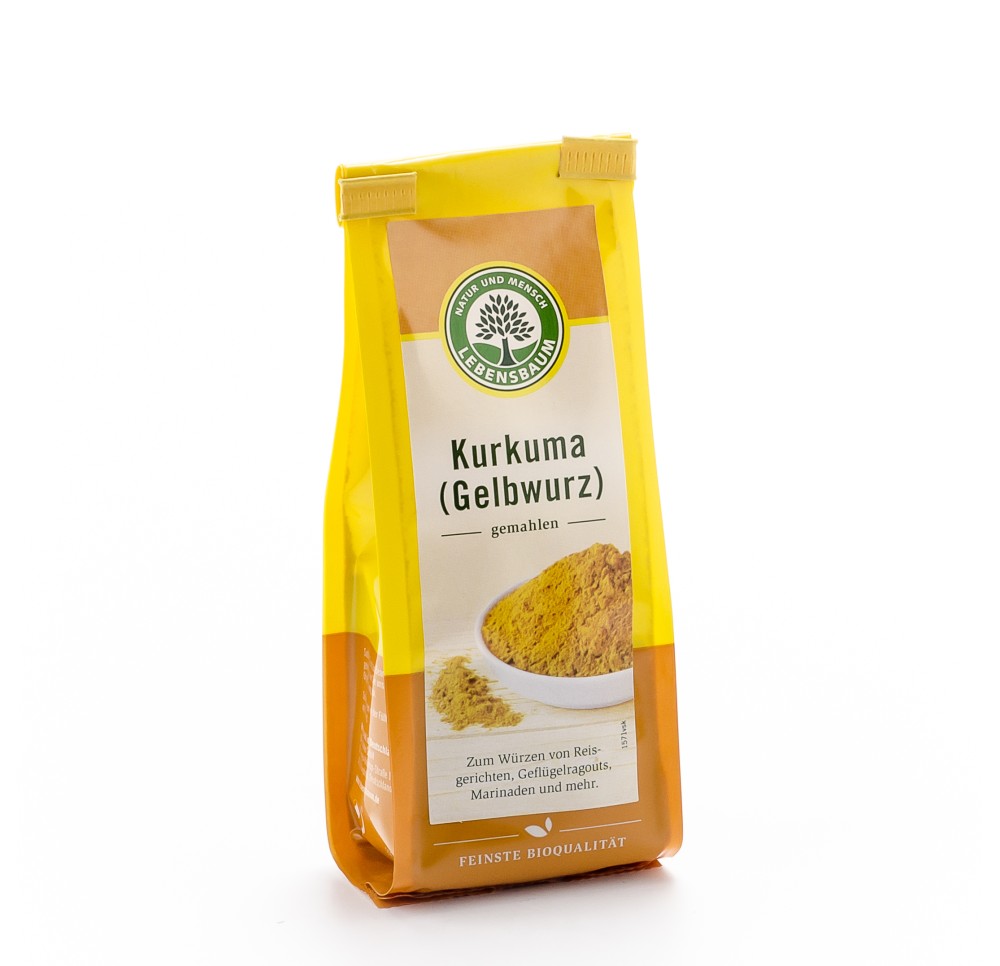 LEBENSBAUM curcuma moulu sach 50 g LEBENSBAUM curcuma moulu sach 50 g