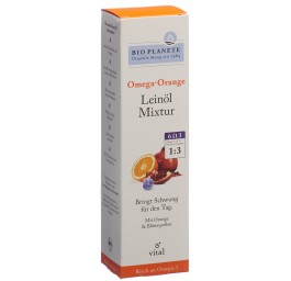 BIO PLANETE Omega Orange mélange huile lin 100 ml