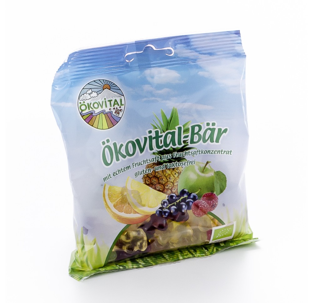 ÖKOVITAL ourson gélifié avec gélatine 80 g ÖKOVITAL ourson gélifié avec gélatine 80 g