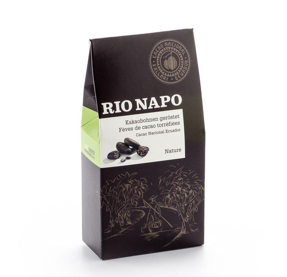 ORIG FOOD fèves cacao Rio Napo nature grillé 80 g ORIG FOOD fèves cacao Rio Napo nature grillé 80 g