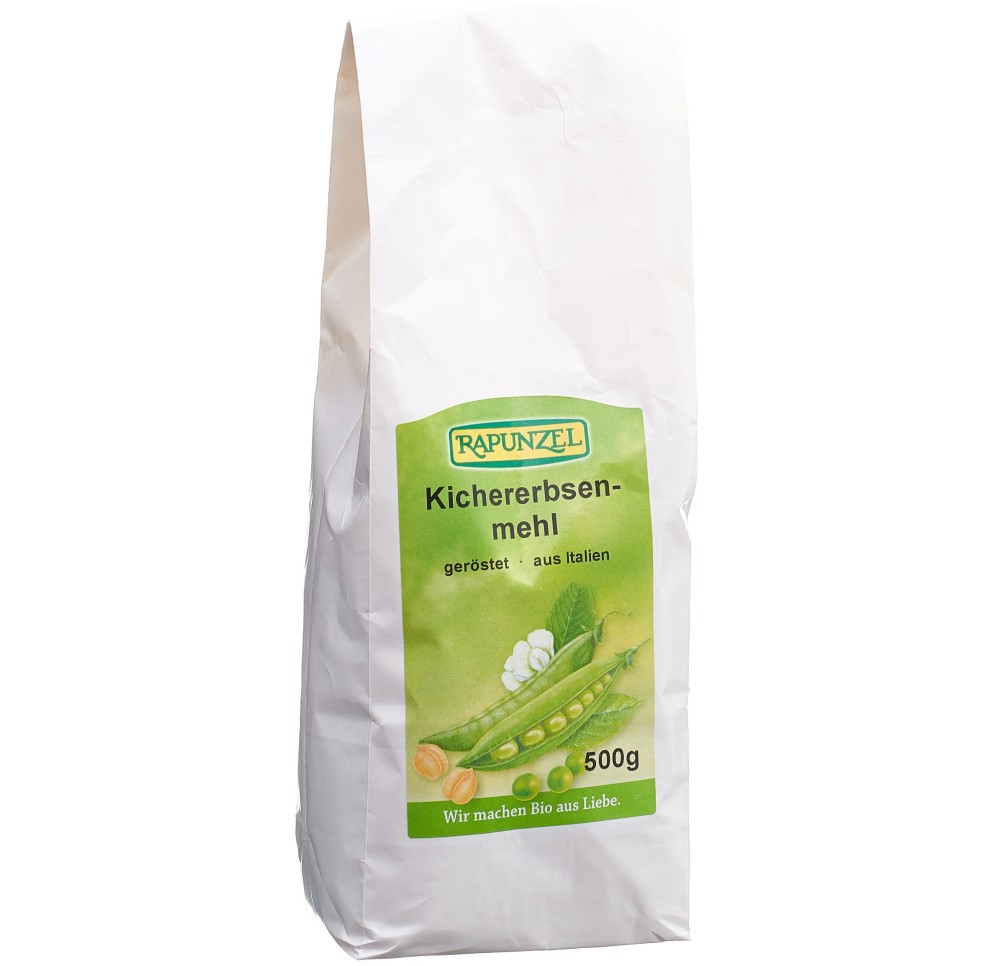 RAPUNZEL farine de pois chiches torréfié 500 g RAPUNZEL farine de pois chiches torréfié 500 g