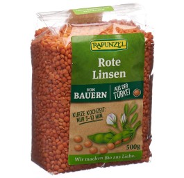 RAPUNZEL lentilles rouges 500 g