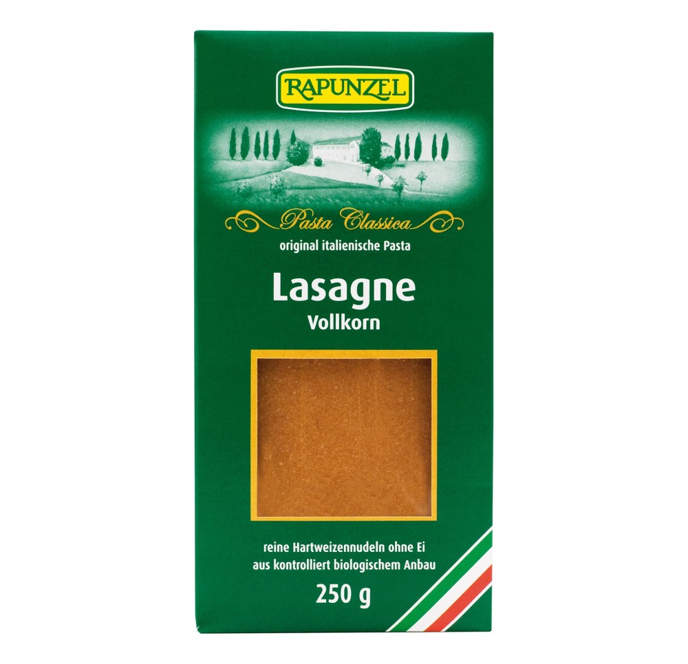 RAPUNZEL lasagne feuilles complètes 250 g RAPUNZEL lasagne feuilles complètes 250 g