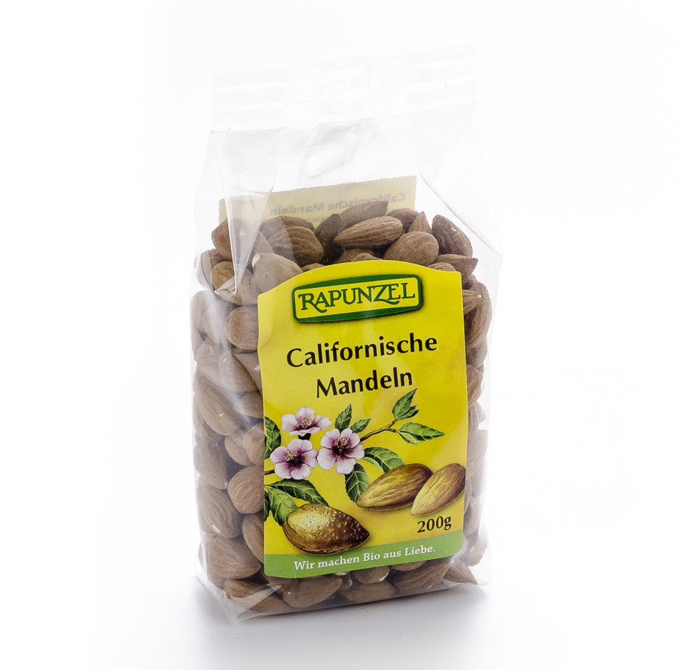 RAPUNZEL amandes doux décort Californie 200 g RAPUNZEL amandes doux décort Californie 200 g