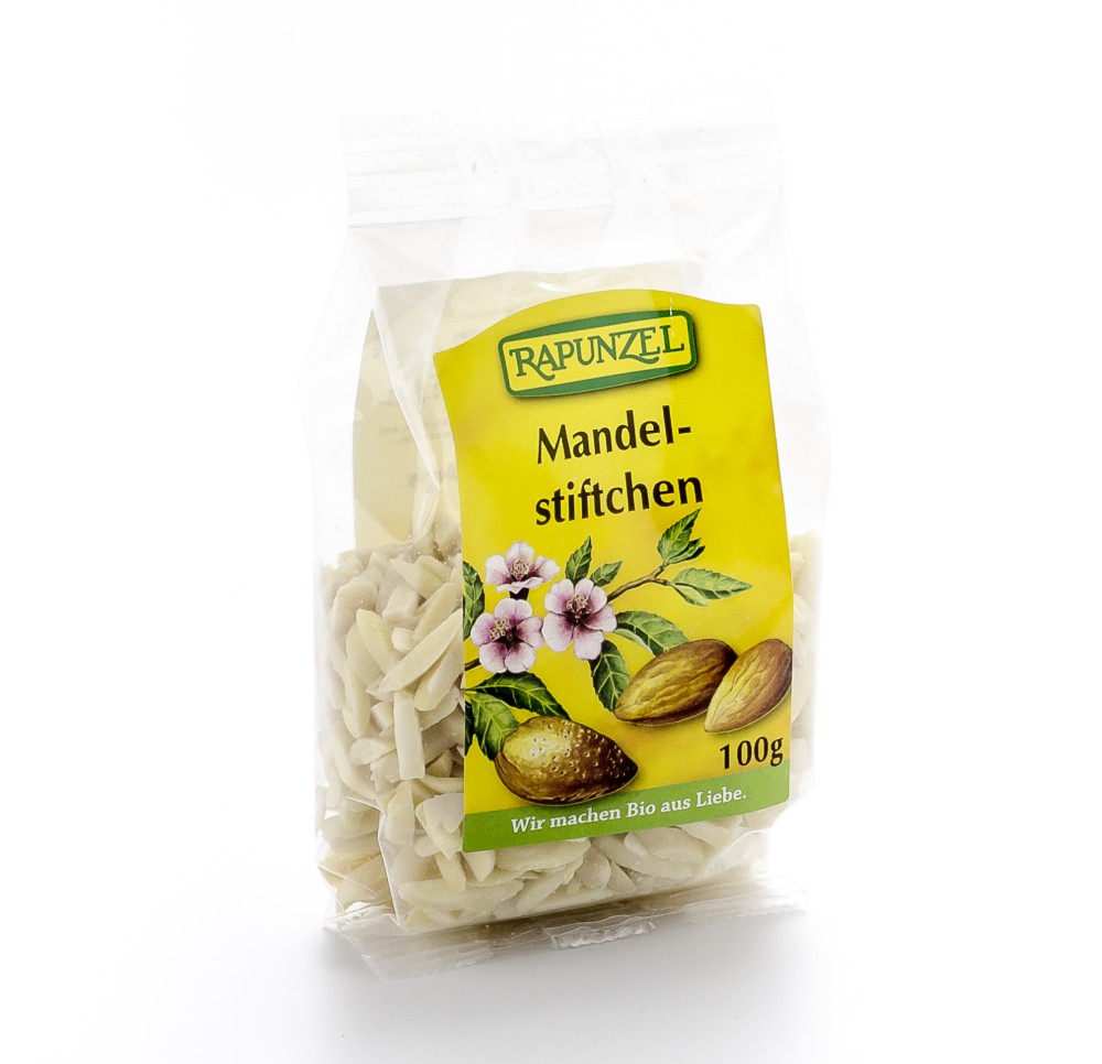 RAPUNZEL bâtonnets d'amande 100 g RAPUNZEL bâtonnets d'amande 100 g