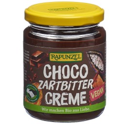 RAPUNZEL pâte à tartiner chocolat noir verre 250 g