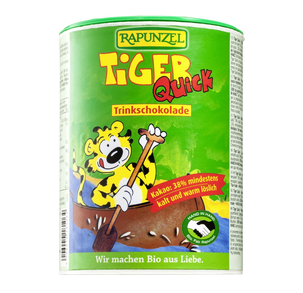 RAPUNZEL Tigerquick instantané cacao bte 400 g RAPUNZEL Tigerquick instantané cacao bte 400 g