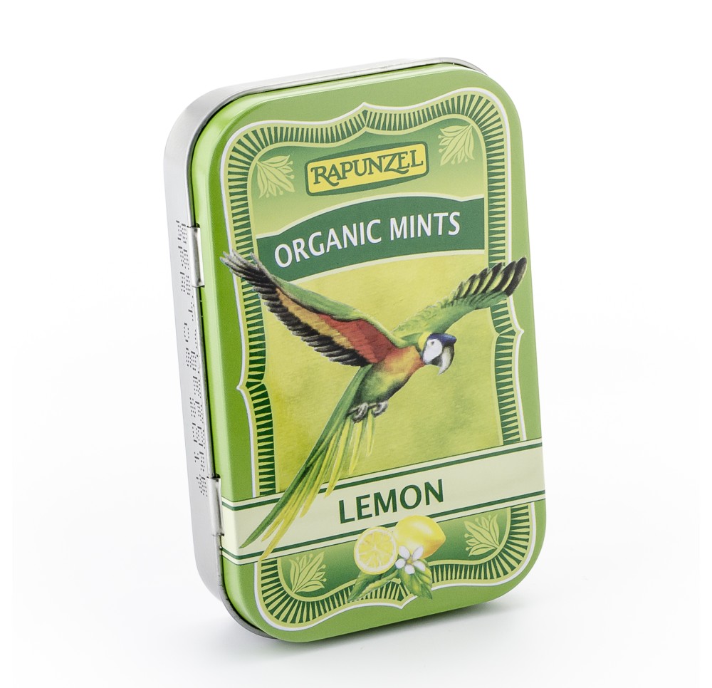 RAPUNZEL bonbons organic mint lemon HIN bte 50 g RAPUNZEL bonbons organic mint lemon HIN bte 50 g