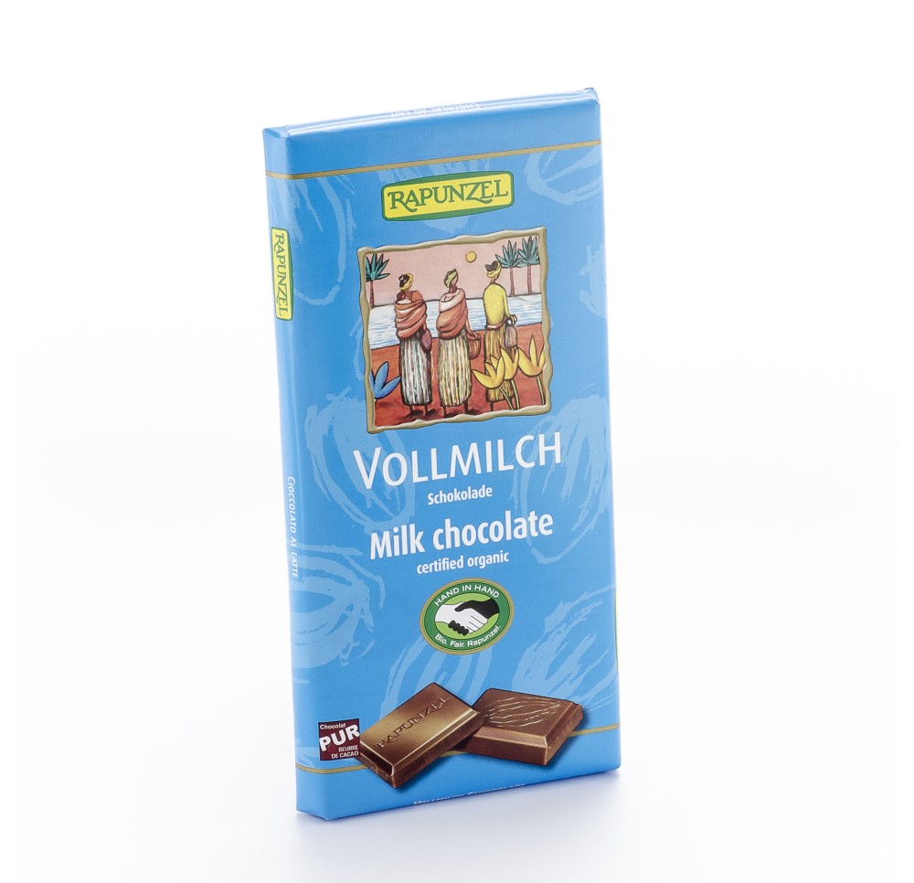 RAPUNZEL chocolat au lait entier 36 % 100 g RAPUNZEL chocolat au lait entier 36 % 100 g