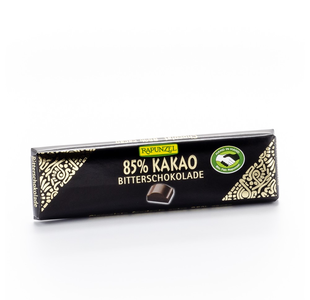 RAPUNZEL chocolat noir Cristallino 85 % 20 g RAPUNZEL chocolat noir Cristallino 85 % 20 g