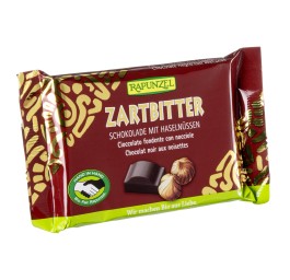 RAPUNZEL chocolat noir aux noisettes 100 g