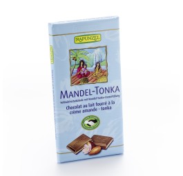 RAPUNZEL chocolat au lait amande-tonka 100 g