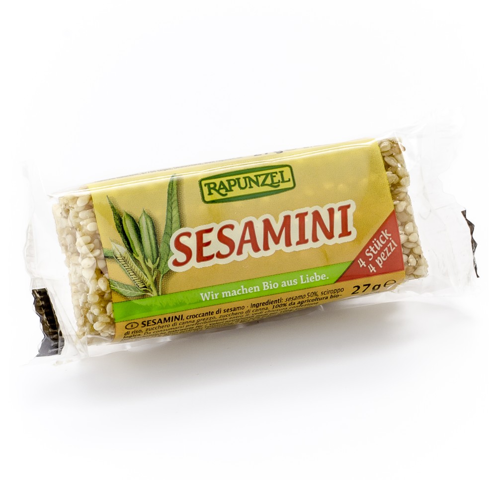 RAPUNZEL croquants sésame 27 g RAPUNZEL croquants sésame 27 g