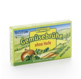 RAPUNZEL cubes de soupe aux légumes s levure 80 g