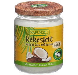 RAPUNZEL graisse de noix de coco verre 200 g