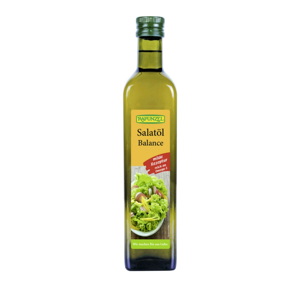 RAPUNZEL huile à salade Balance vierge fl 0.5 lt RAPUNZEL huile à salade Balance vierge fl 0.5 lt