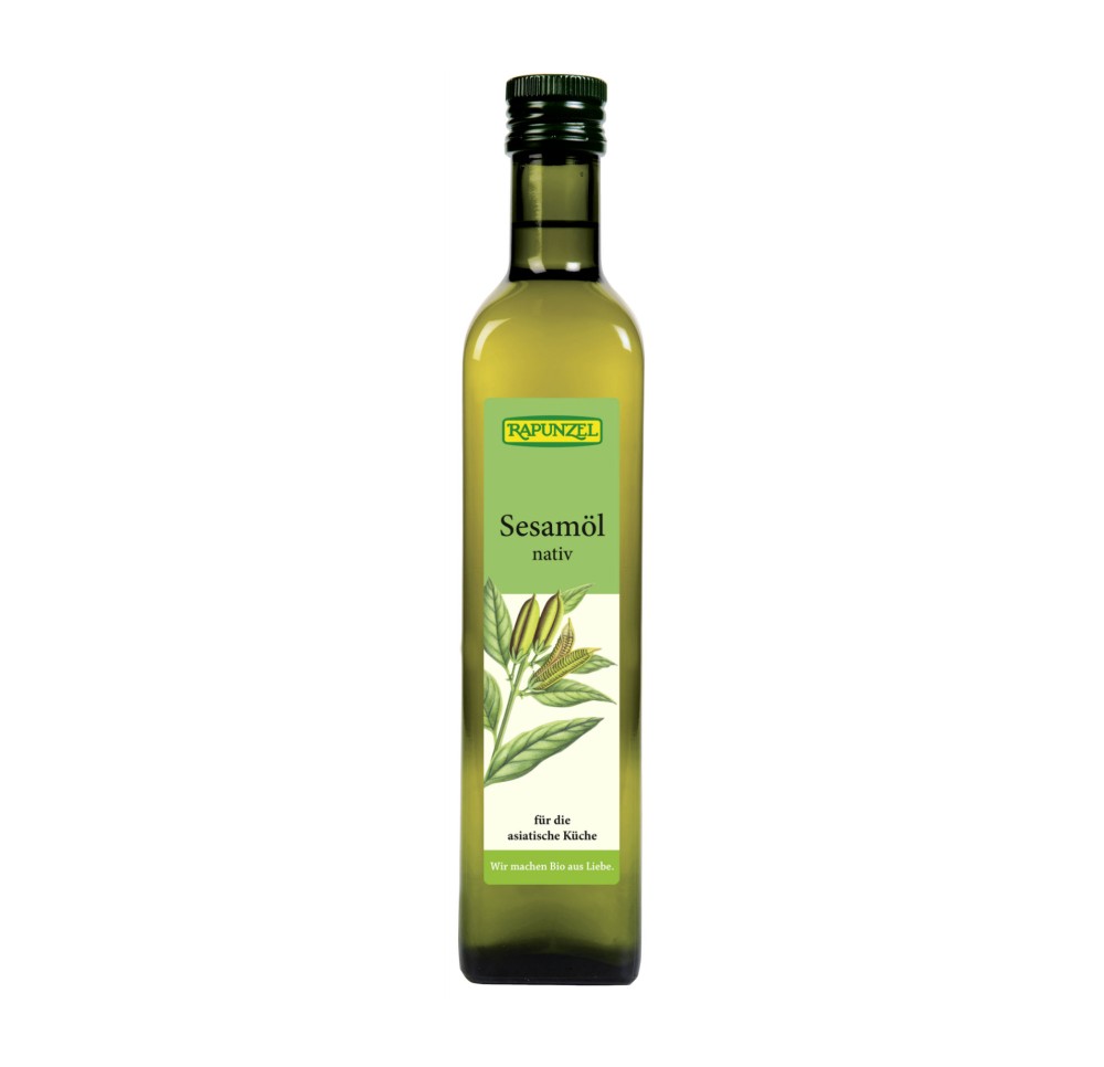 RAPUNZEL huile de sésame vierge fl 0.5 lt RAPUNZEL huile de sésame vierge fl 0.5 lt