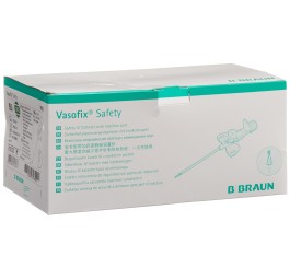 VASOFIX Safety canule iv 18G 1.3x33mm vert 50 pce