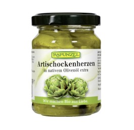 RAPUNZEL coeurs artichauts huile olive verre 120 g